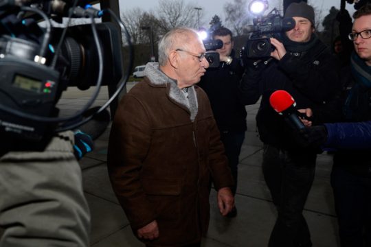 Elza Van Raemdoncks Ehemann Jozef Heyrman vor dem vierten Prozesstag