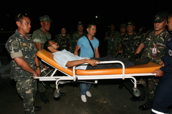 Der freigelassene philippinische Kameramann Ramil Vela