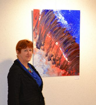 Ausstellung mit Werken von Rita Querinjean im Ministerium