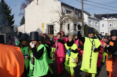 Karnevalsumzug in Raeren