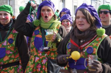 Karnevalsumzug in Raeren