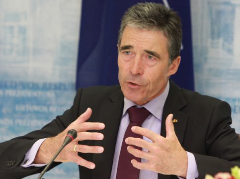 Nato-Generalsekretär Anders Fogh Rasmussen in Vilnius