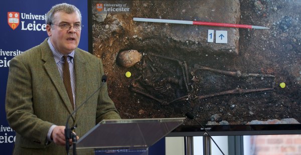 Chef-Archäologe Richard Buckley von der Universität Leicester