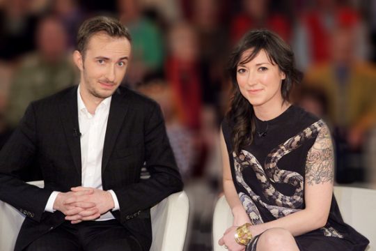 Jan Böhmermann und Charlotte Roche