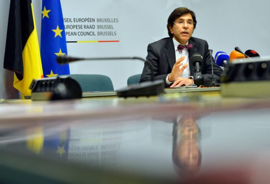 Premier Elio Di Rupo: "Verpasste Chance"