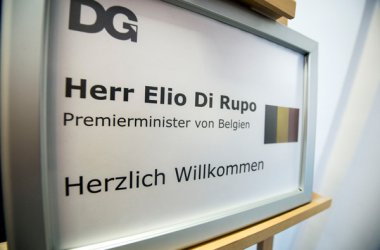 Antrittsbesuch: Premier Di Rupo in Eupen