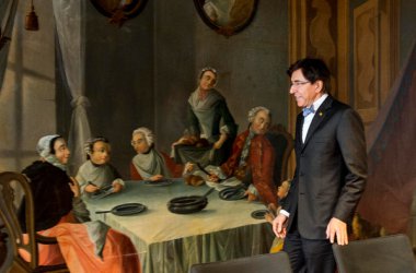Antrittsbesuch: Premier Di Rupo in Eupen