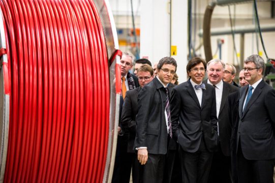 Antrittsbesuch: Premier Di Rupo in Eupen