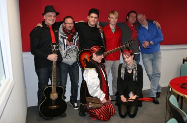Fettdonnerstag: De Rut Nasen im BRF-Studio