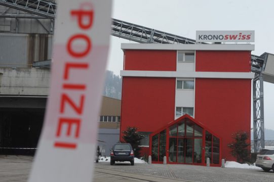 Drei Tote bei Amoklauf in Holzverarbeitungsbetrieb in der Schweiz