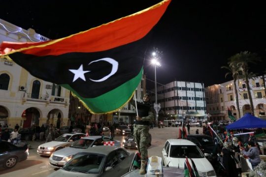 Tripolis feierte schon am 15. Februar das Revolutionsjubiläum