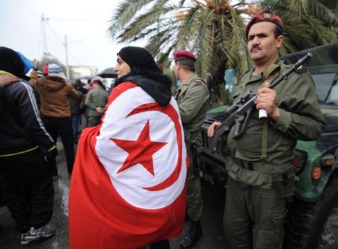 Trauerzug für Chokri Belaid (8. Februar)