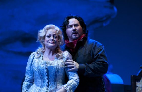 La Fanciulla del West - Deborah Voigt (Minnie) und Carl Tanner (Dick Johnson)