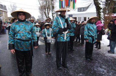 Rosenmontagszug in Bütgenbach