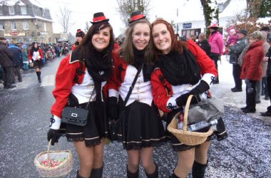 Rosenmontagszug in Bütgenbach
