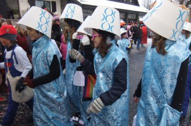 Rosenmontagszug in Bütgenbach