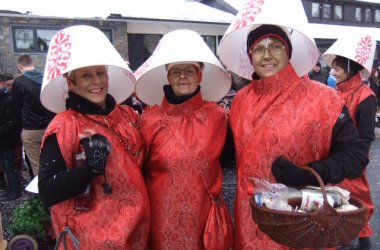 Rosenmontagszug in Bütgenbach