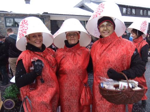 Rosenmontagszug in Bütgenbach
