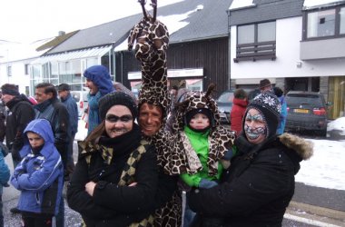 Rosenmontagszug in Bütgenbach