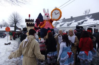 Rosenmontagszug in Bütgenbach