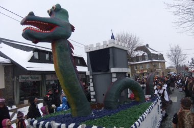 Rosenmontagszug in Bütgenbach