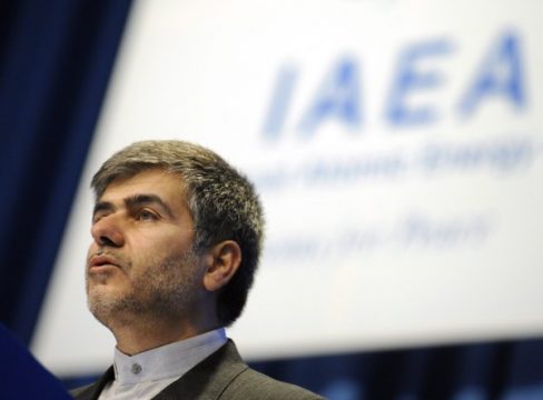 Der Chef der iranischen Atomenergiebehörde, Ferejdun Abbasi am 19. September 2011 in Wien