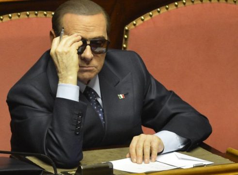 Silvio Berlusconi im italienischen Senat (16.3.)