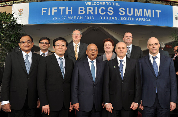 Fünftes Gipfeltreffen der Brics-Staaten in Durban, Südafrika