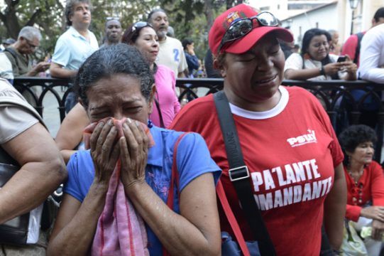 Venezuela: Trauer um Staatschef Chávez