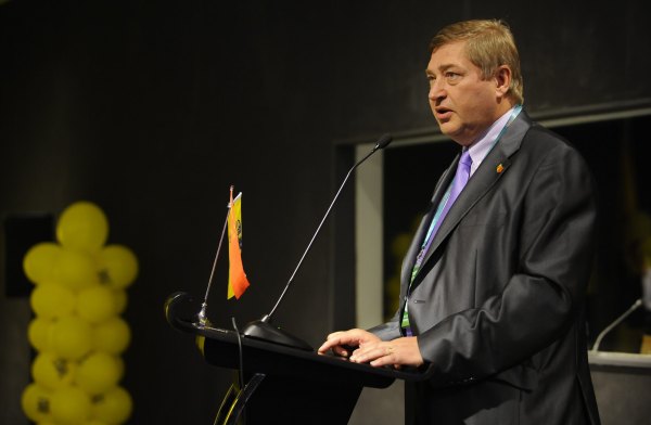 Leo Delcroix bei der Expo 2010 in Shangai