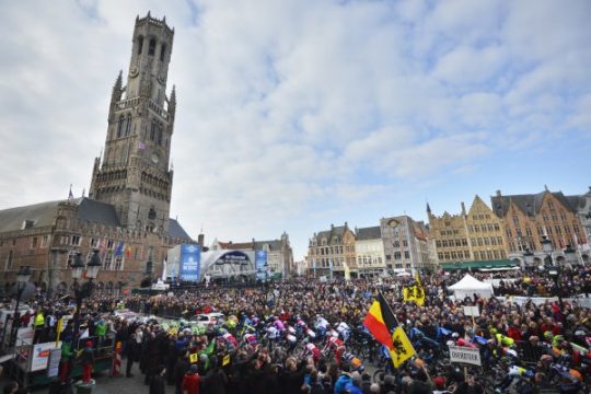 Beginn der 97. Auflage der Flandern-Rundfahrt