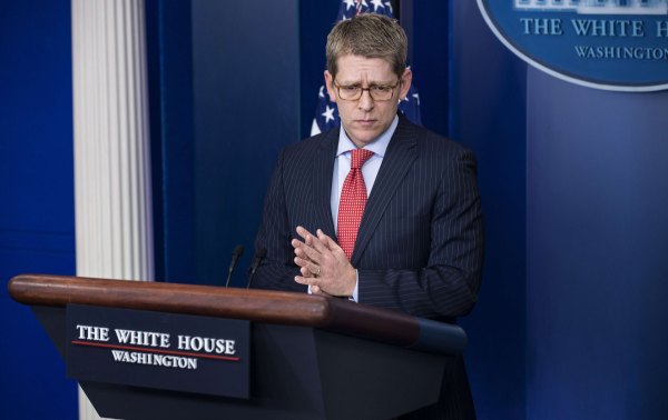Der Sprecher des Weißen Hauses, Jay Carney