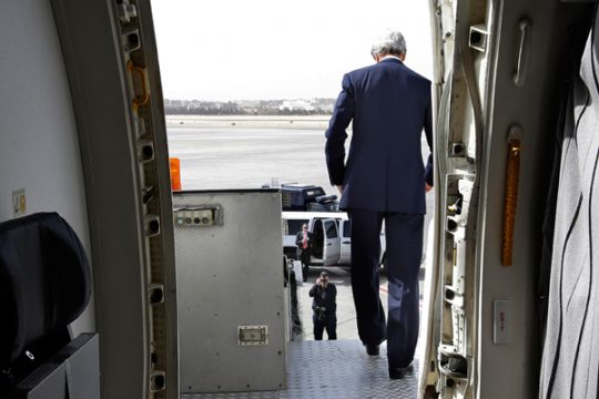 US-Außenminister John Kerry in Kairo gelandet