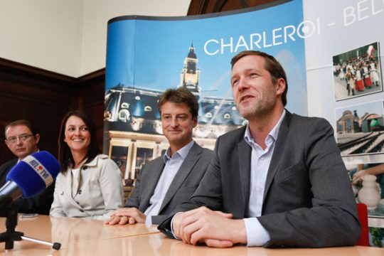 Bürgerme'ister Paul Magnette will Charleroi wieder mit Leben erfüllen