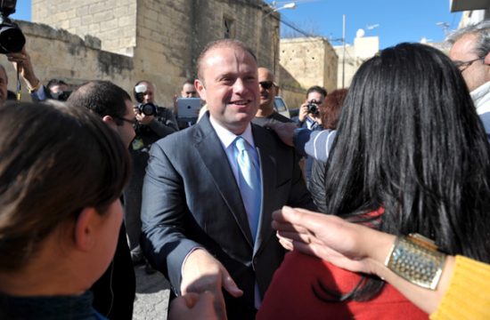 Glückwünsche an Joseph Muscat