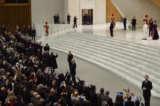 Papst dankt Medien bei Audienz