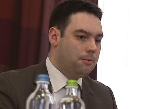 Unterrichtsminister Harald Mollers