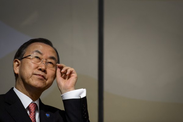 UN-Generalsekretär Ban Ki Moon