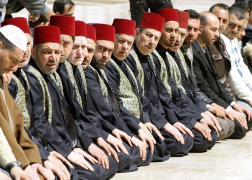 Trauerfeier in der Omajjaden-Moschee