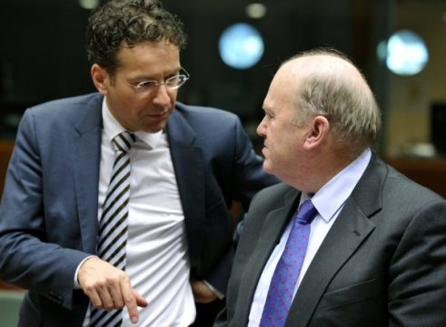 Jeroen Dijsselbloem und Michael Noonan