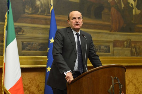 Pier Luigi Bersani am Dienstag im italienischen Unterhaus