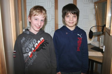 "Platz den Kindern": Schüler besuchen BRF-Studio St. Vith