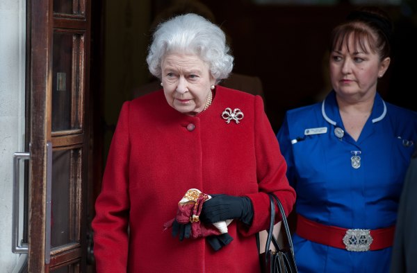 Queen Elisabeth II. verlässt das King-Edward-VII-Krankenhaus