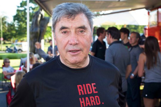 Ride Hard: Eddy Merckx im Juli 2012