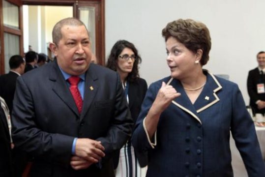 Rousseff und Chavez im Dezember 2011
