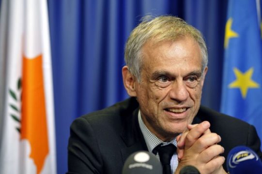 Der zyprische Finanzminister Michalis Sarris