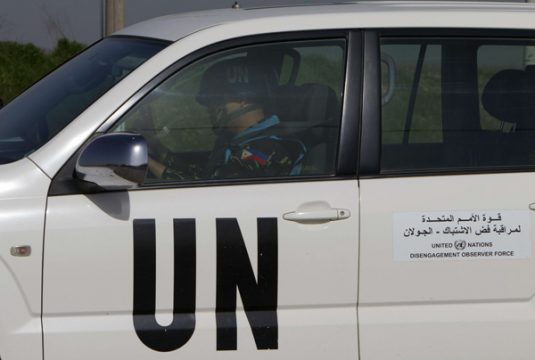 UN-Blauhelme in Syrien sind frei