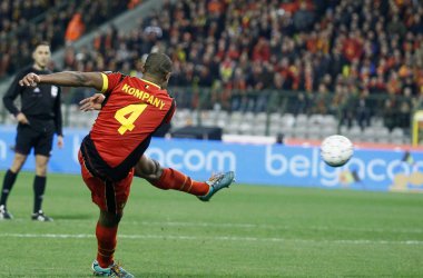 WM-Quali: Belgien besiegt Mazedonien mit 1:0 - Vincent Kompany