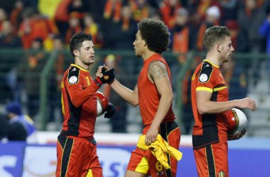 WM-Quali: Belgien besiegt Mazedonien mit 1:0 - Mirallas, Witsel und Alderweireld