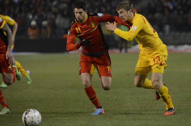 WM-Quali: Belgien besiegt Mazedonien mit 1:0 - Kevin Mirallas